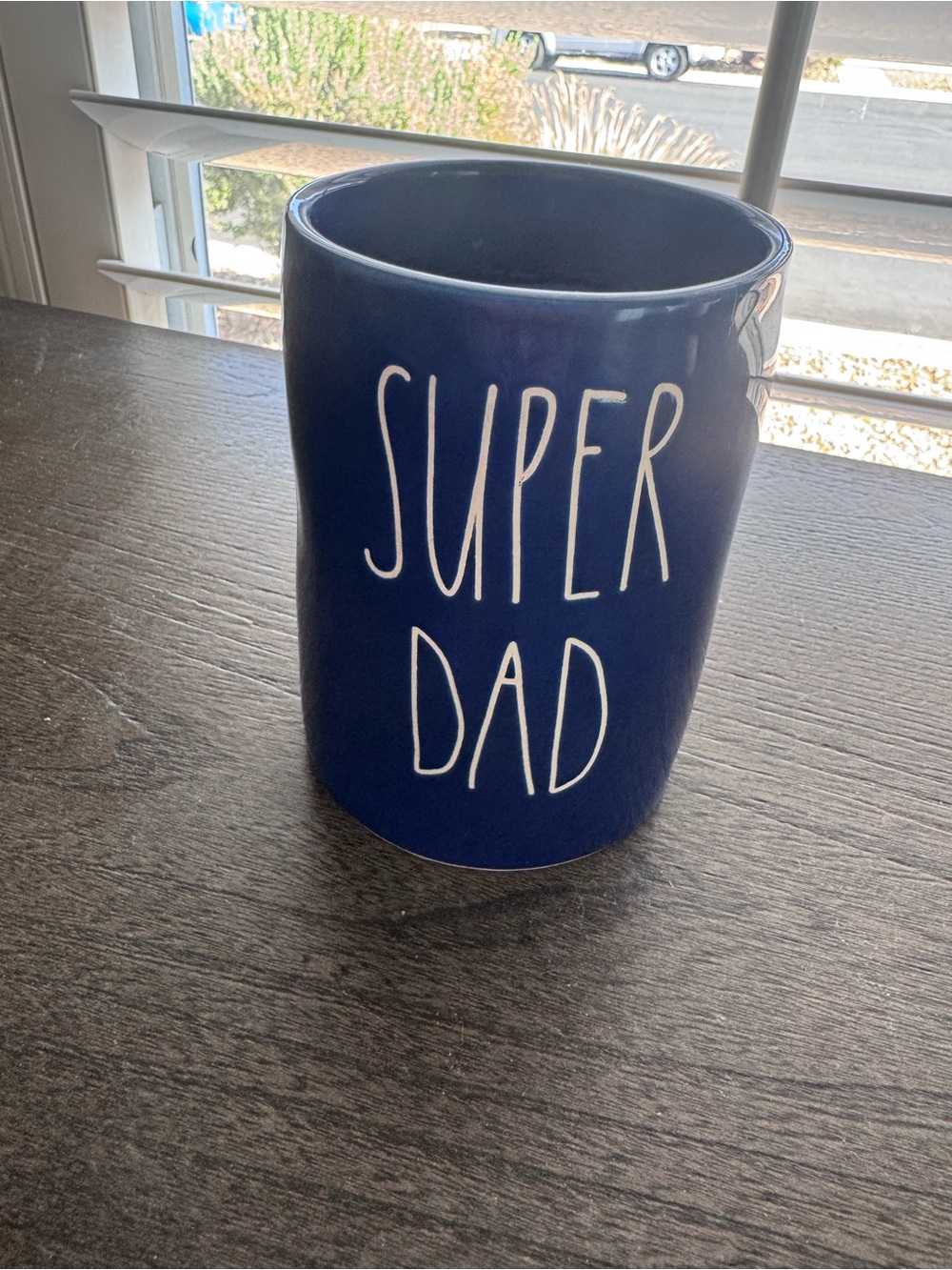 Candle Super Dad Fathers Day Gift Peppered Suede NWT Rae Dunn Home Office Decor